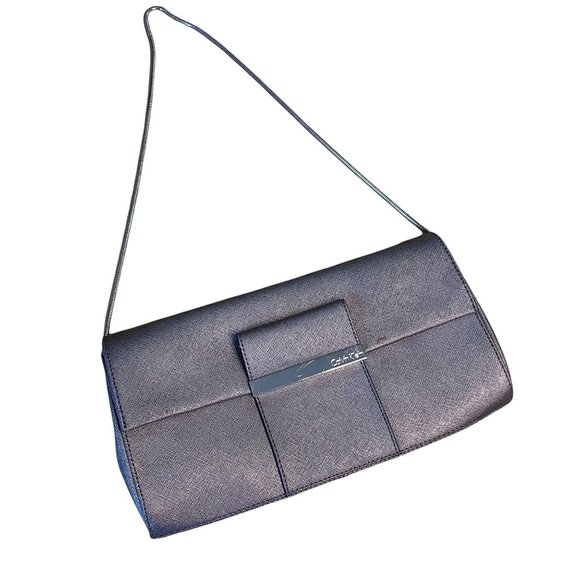 Calvin Klein Metallic  Evening Bag - Picture 1 of 5